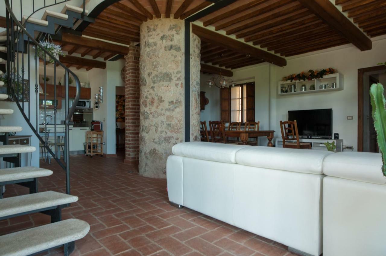 Casa Viale Dei Cipressi Villa Sovicille Buitenkant foto